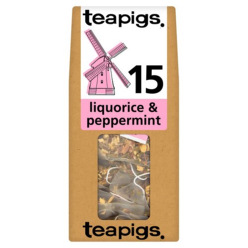 Teapigs Liquorice and Peppermint Tea 15 Pack (15 g)