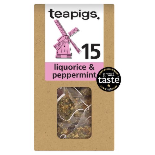 Teapigs Liquorice and Peppermint Tea (15 Piece)