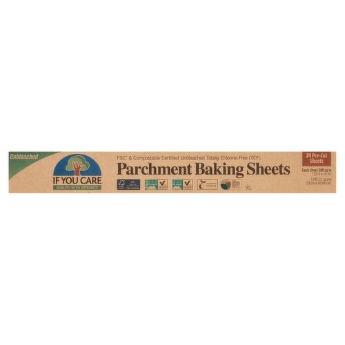 If You Care Parchment Baking Sheets (24 Piece)