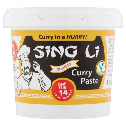 Sing Li Foods Chinese Curry Paste (365 g)