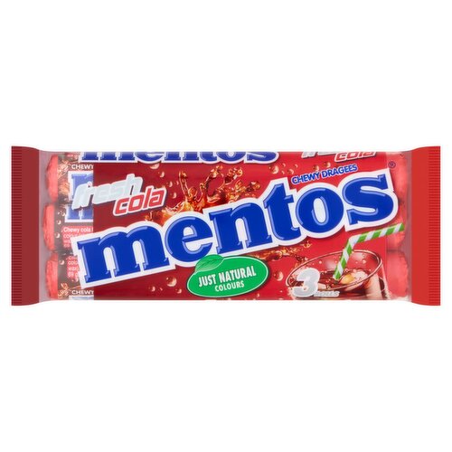 Mentos Cola 3 Pack Multipack (37 g)