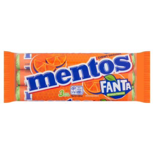 Mentos Fanta 3 Pack Multipack (37.5 g)