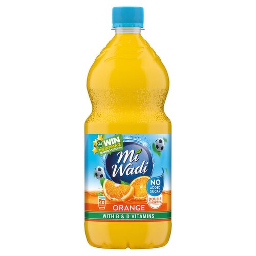 Mi Wadi Orange Double Concentrate No Added Sugar (1 L)