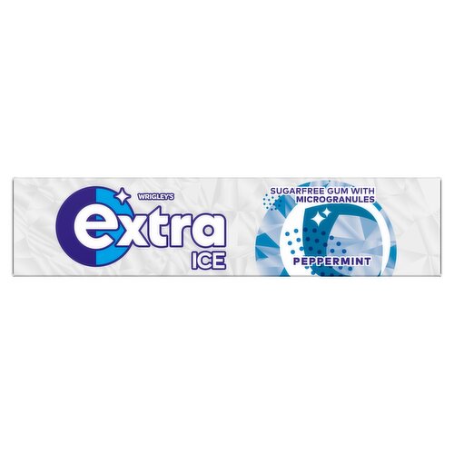Wrigley's Extra Ice Sugar Free Peppermint 10 Pieces (15 g)