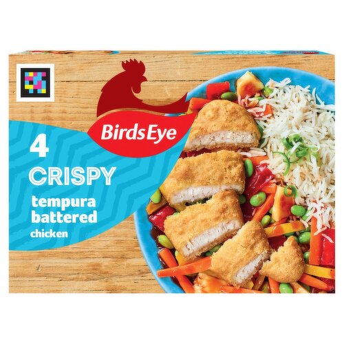Birds Eye Crispy Chicken Fillets 4 Pack (340 g)