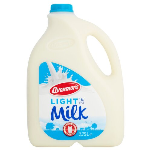 Avonmore Light 1% Fat Milk (2.75 L)