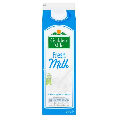 GoldenVale Fresh Milk Carton (1 L)