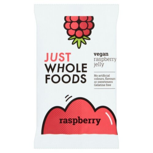 Just Wholefoods Vegan Raspberry Jelly Crystals (85 g)