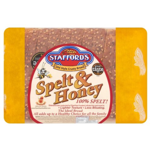 Staffords Honey & Spelt Pan (395 g)