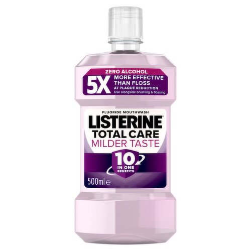 Listerine Total Care Milder Taste Mouthwash (500 ml)