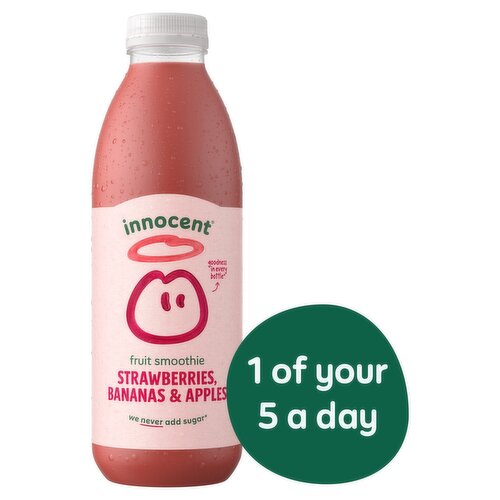 Innocent Smoothie Strawberries & Bananas (750 ml)