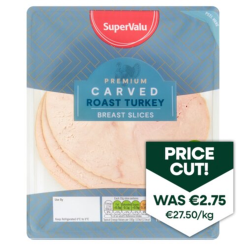 SuperValu Carved Roast Turkey Slices (100 g)
