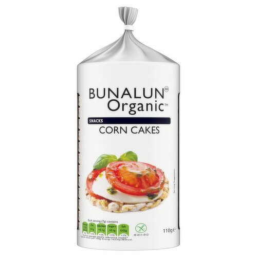 Bunalun Organic Corn Cakes (110 g)