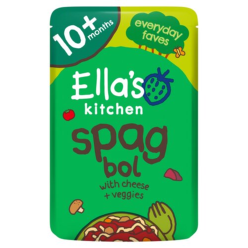 Ella's Kitchen Spag Bol with Cheese & Veggies 10+Months (190 g)