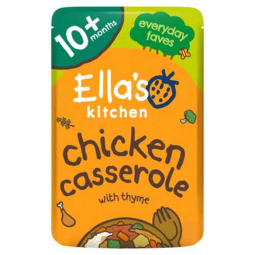 Ella's Kitchen Chicken Casserole with Thyme 10+Months (190 g)