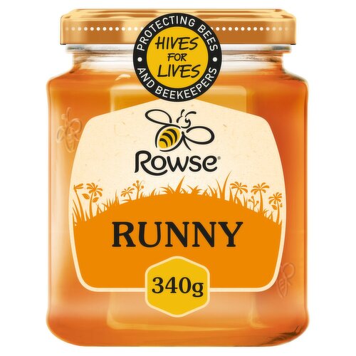 Rowse Pure & Natural Clear Honey Jar (340 g)