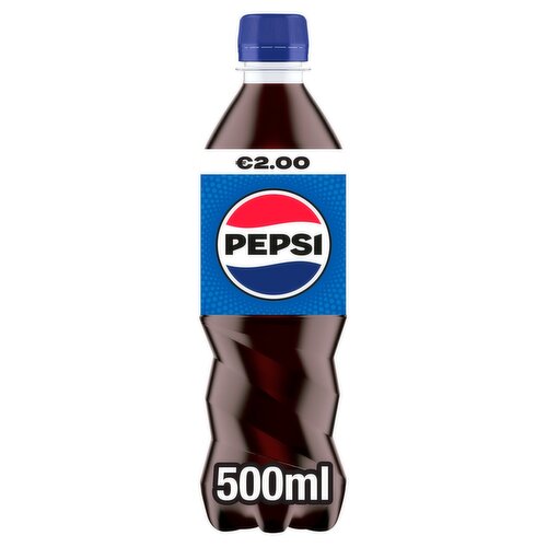 Pepsi Regular Bottle €2.00 Pmp (500 ml)