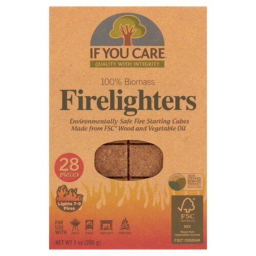 If You Care Firelighter Tablets (28 Piece)