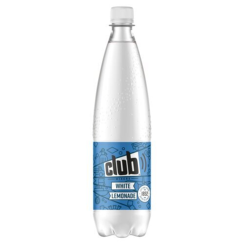 Club White Lemonade Bottle (850 ml)