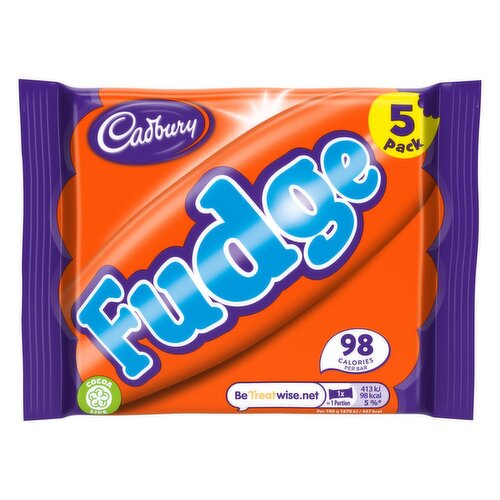 Cadbury Fudge Bars 5 Pack (22 g)