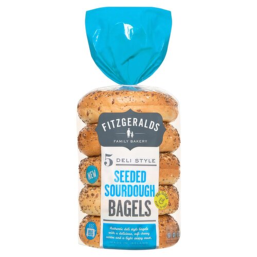 Fitzgeralds Sesame Bagels 5 Pack (425 g)