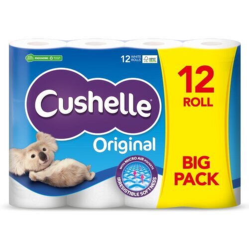 Cushelle Toilet Tissue (12 Roll)