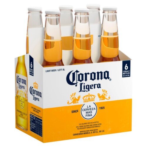 Corona Ligera Bottle 6 Pack (330 ml)