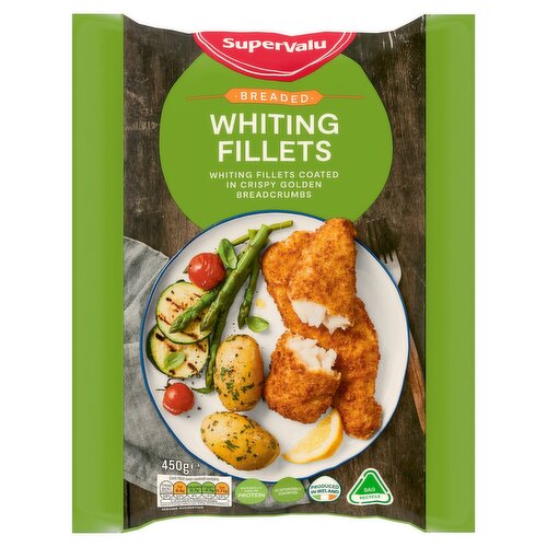 SuperValu Breaded Whiting Fillets (450 g)