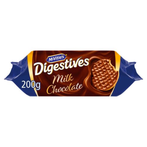 McVitie's Digestives Milk Chocolate Biscuits (200 g)