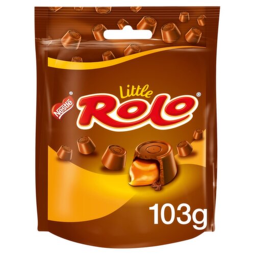 Nestle Little Rolo Caramel Chocolate Pouch  (103 g)