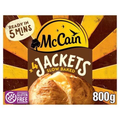 McCain Jacket Potatoes 4 Pack (800 g)