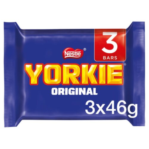 Yorkie Chocolate Bars 3 Pack (46 g)