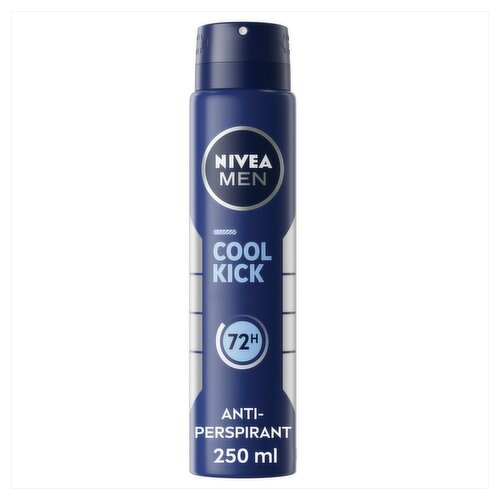 Nivea Men Cool Kick Antiperspirant Deodorant (250 ml)