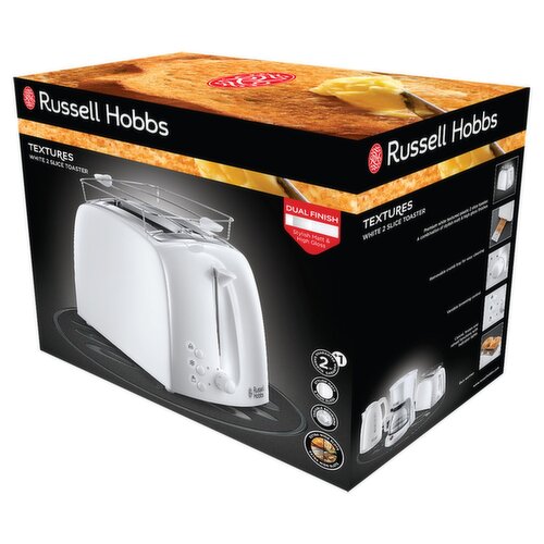 Russell Hobbs 2 Slice White Toaster (1 Piece)