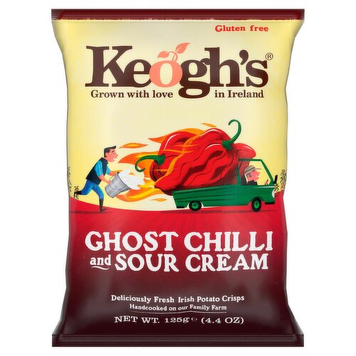 Keogh's Ghost Chilli & Sour Cream Crisps (125 g)