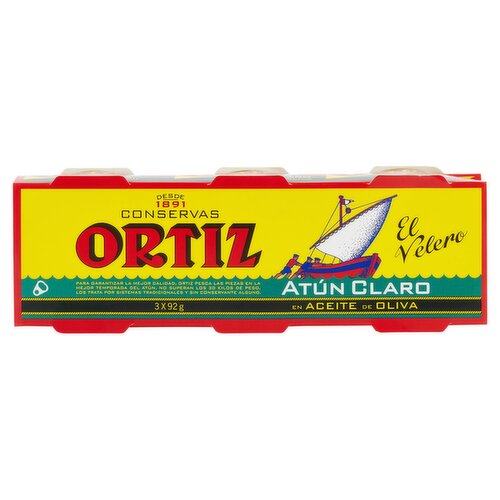 Ortiz Tuna In Olive Oil 3pack (276 g)