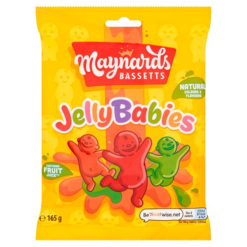 Maynards Bassetts Jelly Babies Bag (165 g)