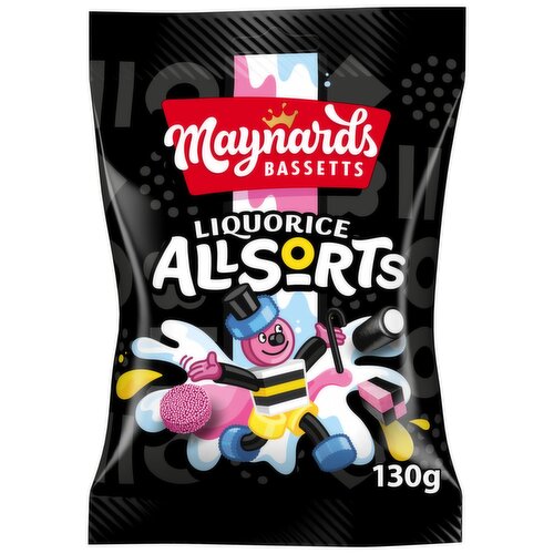 Maynards Bassetts Liquorice Allsorts Bag (130 g)