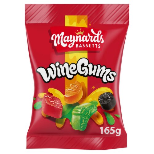 Maynards Bassetts Wine Gums Bag (165 g)