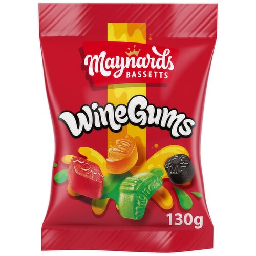Maynards Bassetts Wine Gums Bag (130 g)