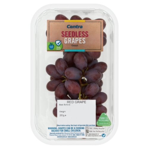 Centra Red Grape Punnet (250 g)