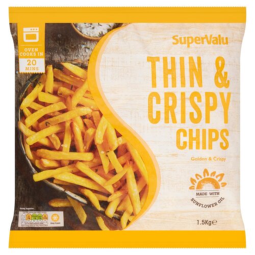 SuperValu Thin and Crispy Oven Chips (1.5 kg)