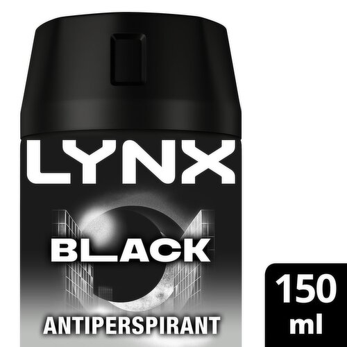 Lynx Black Antiperspirant Deodorant (150 ml)