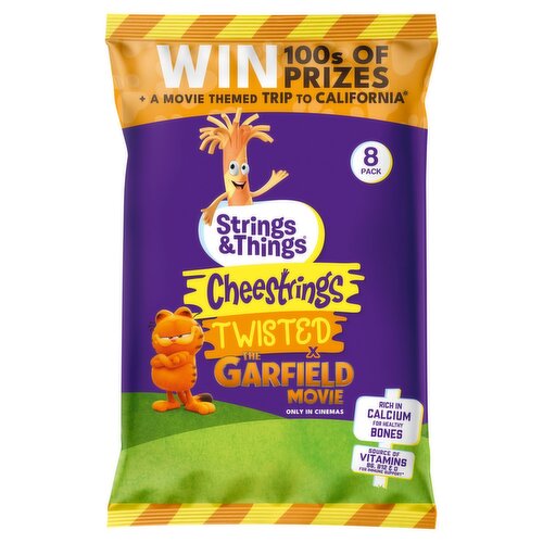 Cheestrings Twisted 8 Pack (160 g)