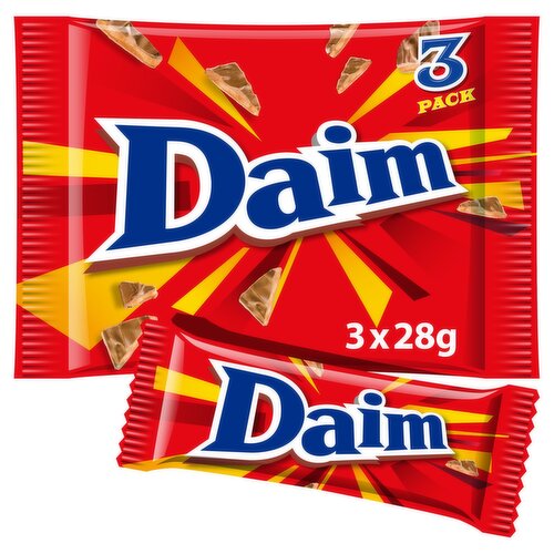 Cadbury Daim Chocolate Bar 3 Pack (28 g)