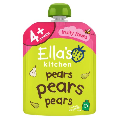 Ella's Kitchen Pears Pears Pears Pouch 4+Months (70 g)