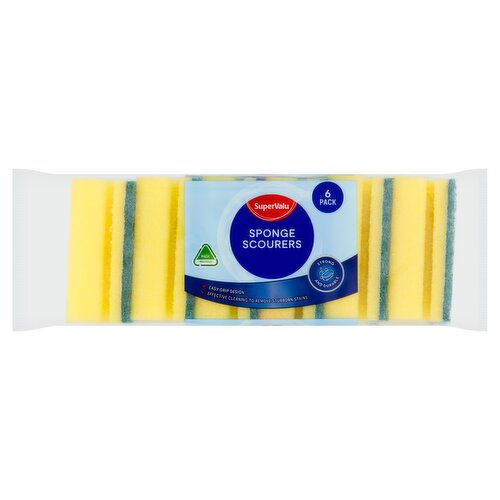 SuperValu Sponge Scourers (6 Piece)