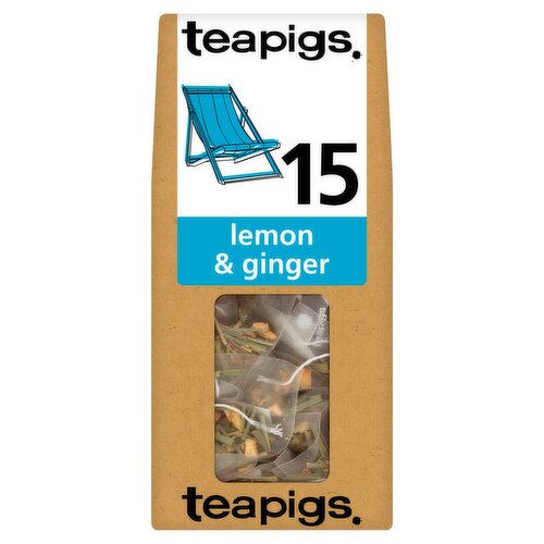 Tea Pigs Lemon & Ginger Tea (15 Piece)