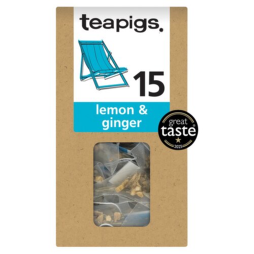 Tea Pigs Lemon & Ginger Tea (15 Piece)