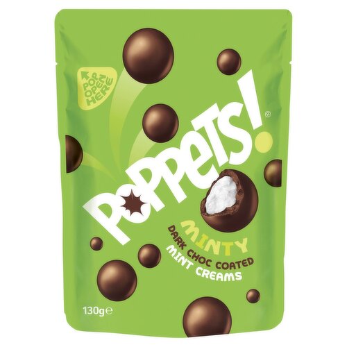 Poppets Mint Toffee Pouch (130 g)